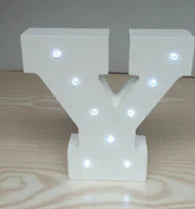 Wooden Letter LED Decor Light