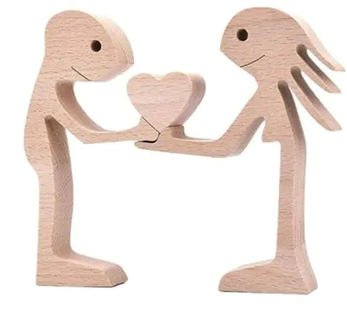 Mini wooden sculptures
