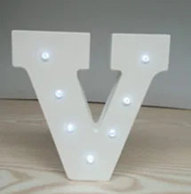 Wooden Letter LED Decor Light