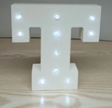 Wooden Letter LED Decor Light