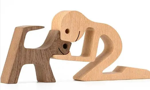 Mini wooden sculptures