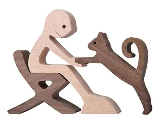Mini wooden sculptures