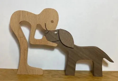 Mini wooden sculptures