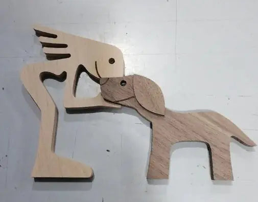 Mini wooden sculptures
