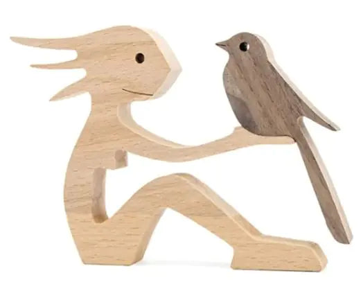 Mini wooden sculptures