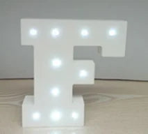 Wooden Letter LED Decor Light