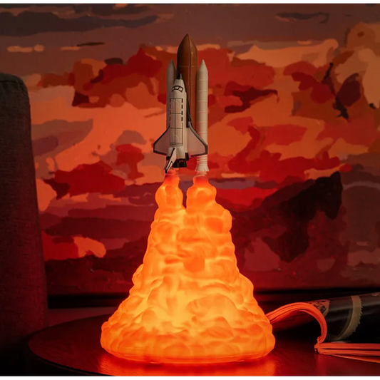 Spaceship Night Lamp 3D