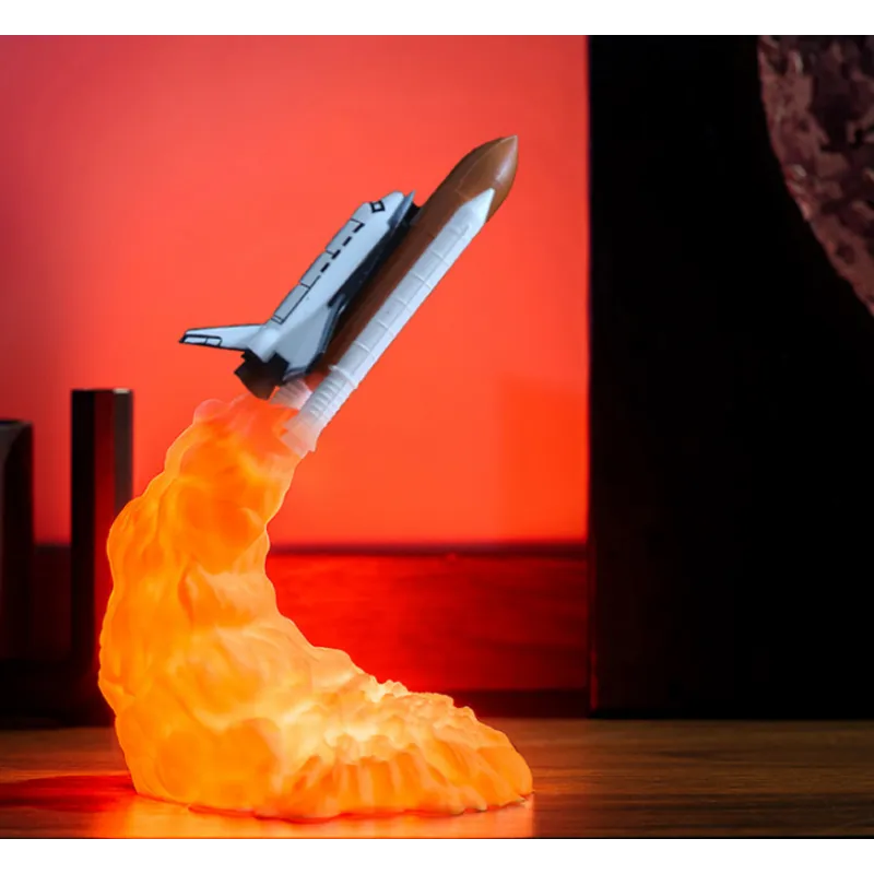 Spaceship Night Lamp 3D