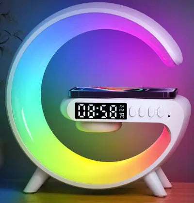 Multifunctional Night Lamp with Bluetooth Audio & Wireless Charger