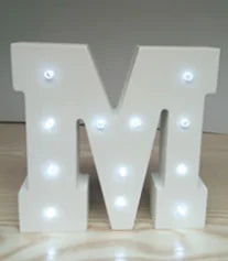 Wooden Letter LED Decor Light