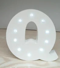 Wooden Letter LED Decor Light