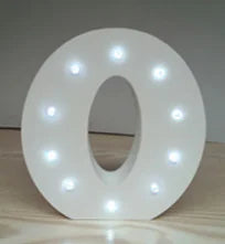 Wooden Letter LED Decor Light