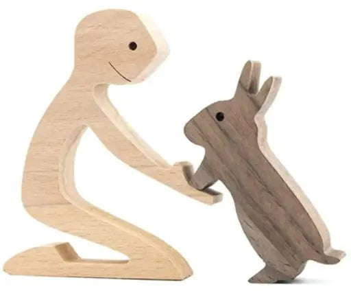 Mini wooden sculptures