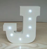 Wooden Letter LED Decor Light