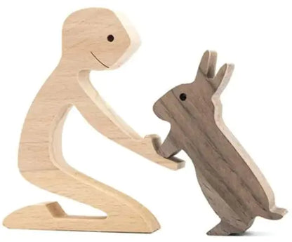 Mini wooden sculptures
