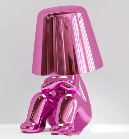 Night Light with Small Statue Effect