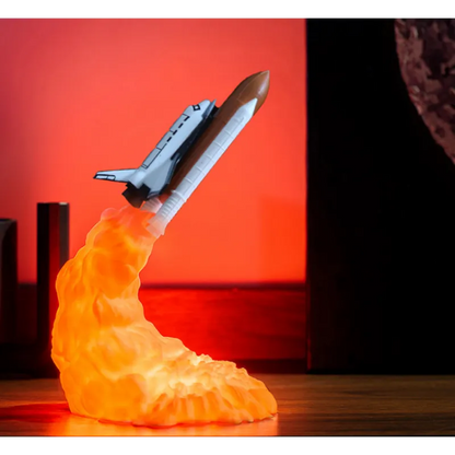 Spaceship Night Lamp 3D