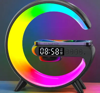 Multifunctional Night Lamp with Bluetooth Audio & Wireless Charger